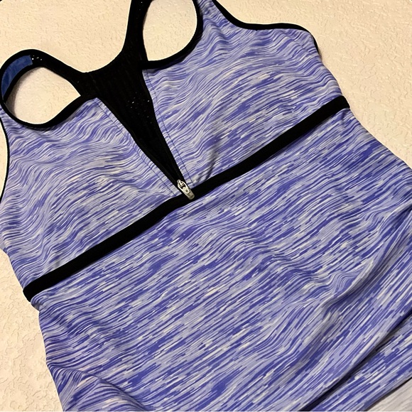 Free Country Womens Small Razorback Tanktini/Swimsuit Activewear - Picture 3 of 7